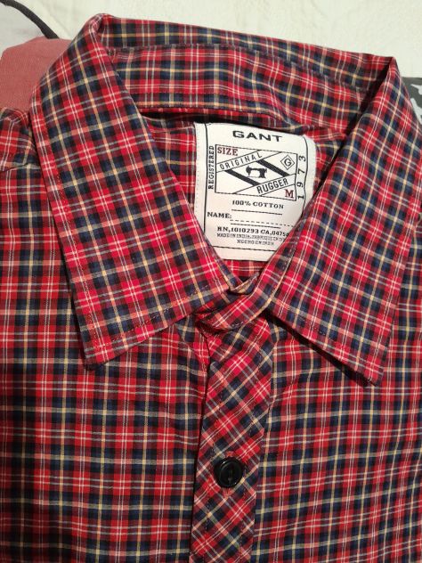 gant 1972 camicia quadri cotone - Foto 2
