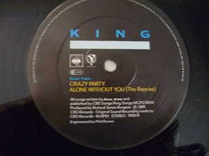 King - The taste of your tears - 12" - Foto 2