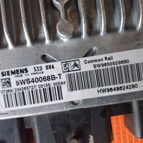 Centralina Motore Ecu Siemens 5Ws40068B-T Sid 804 Citroen C3 5Ws40068Bt Sid804 - Foto 7