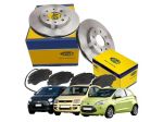 Dischi Freno e Pastiglie Magneti Marelli per Fiat Panda MBD0186 e PF0215