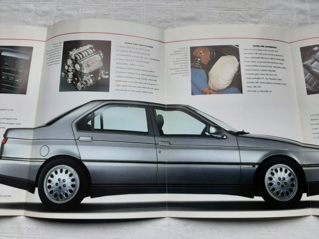 ALFA ROMEO 164 SECONDA SERIE  DEPLIANT ORIGINALE - Foto 2