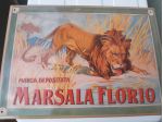 INSEGNA MARSALA FLORIO MARCA DEPOSITATA TARGA IN RILIEVO