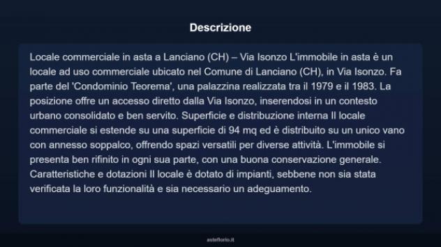 Immobile in asta di 94 m² in vendita a Lanciano - Foto 4
