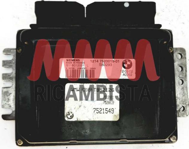 S118012001L Mini Cooper 1.6 centralina motore Siemens