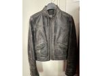 Giacca di pelle da donna vintage Gap