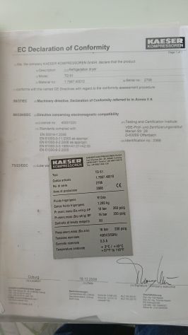 Essiccatore KAESER TD 61 - Foto 2
