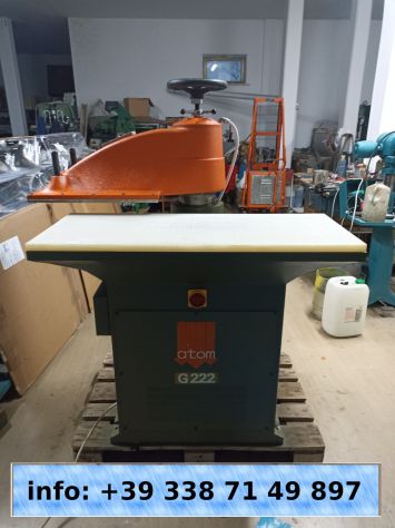 TRANCIA FUSTELLATRICE A BANDIERA ATOM G222 - Foto 4