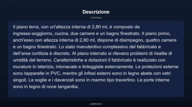 Immobile in asta di 300 m² con più di 5 locali e box auto in vendita a Trebaseleghe - Foto 8