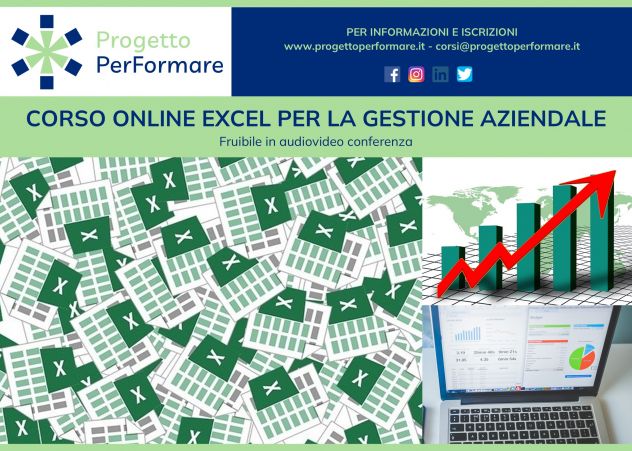 Corso online di Excel per la gestione aziendale