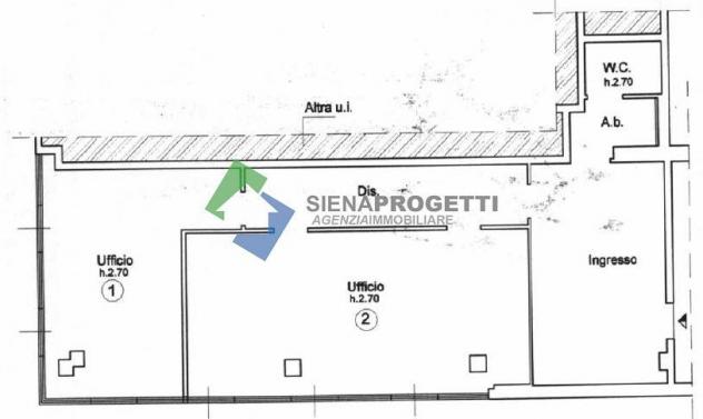 Affittasi ufficio a Poggibonsi mq 115 - Foto 12