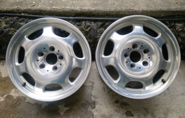 Mercedes ruote cerchi in lega diamantati originali W220 7.5 x 16" (LEGGERE BENE) - Foto 2