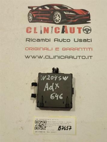 CENTRALINA PORTA DX PASSEGGERO MERCEDES Classe C Berlina W204 A2048702226 646811 (07) - Foto 3