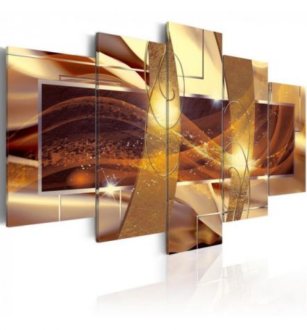 Quadro Reale Dorato Cm.100x50 E 200x100 ARREDALACASA