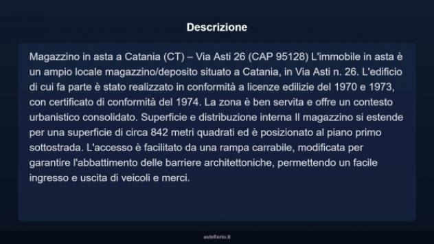 Immobile in asta di 842 m² in vendita a Catania - Foto 4