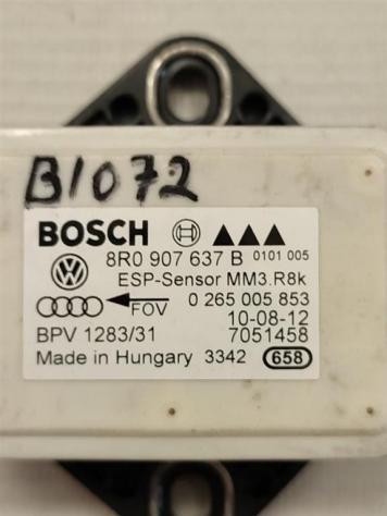 SENSORE IMBARDATA AUDI Q5 Serie 8R0907637B 0265005853 (1217) - Foto 2