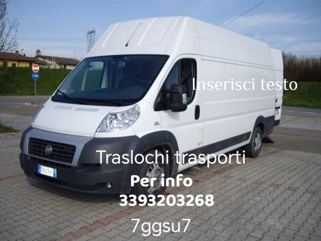 Traslochi trasporti svuota tutto 7ggs7