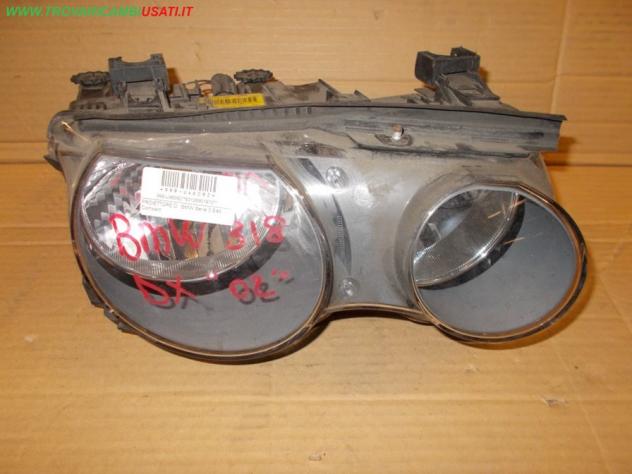 PROIETTORE D. BMW Serie 3 E46 Compact  Parti elettriche  Fanaleria  Proiettori  Proiettore ant. BMW - Serie 3 E46 Compact - 01-06-2001 - 01-03-2005