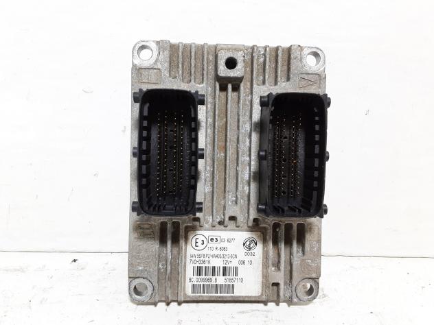 CENTRALINA MOTORE FIAT Punto EVO 51857110 199A9000 Diesel 1248 (0912) - Foto 4