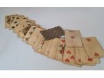 Antiche carte da gioco Masenghini  Bergamo  lombarde  formato largo,