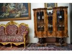 Cristalliera stile Chippendale anni 50