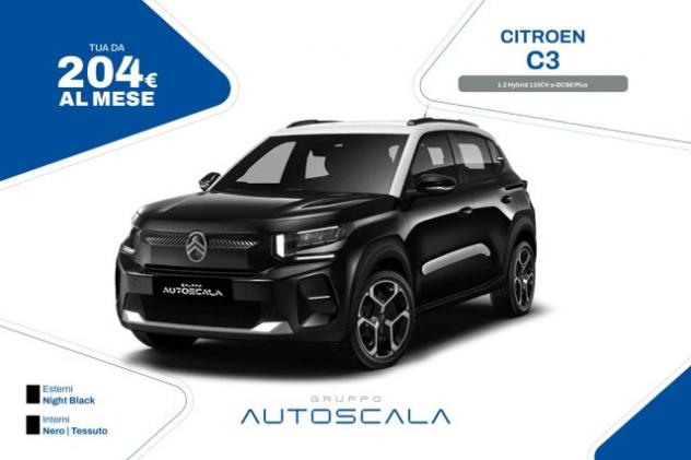 CITROEN C3 1.2 Hybrid 110CV e-DCS6 Plus rif. 24084198