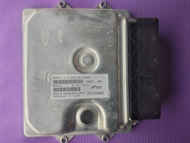 CENTRALINA MOTORE FIAT PANDA TWIN AIR 8GSW.B 52131483