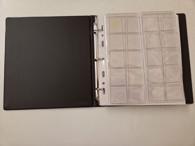 Numismatica raccoglitore porta monete, Svar similpelle da collezione 200 posti - Foto 4
