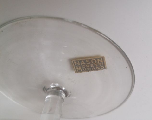 Bicchieri Napoleon anni '60 set 2 - 4 e 6 pezzi differenti (LEGGERE BENE TESTO) - Foto 10