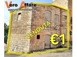 V004132 - VENDESI CASA SINGOLA AD 1 € ACQUAVIVA PLATANI