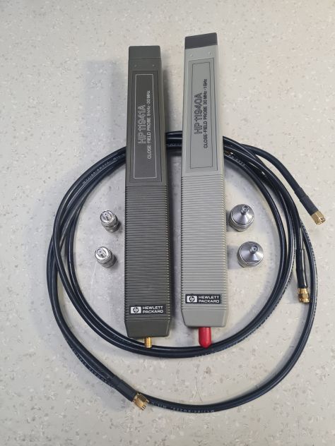 HP 11945A opt E51 - Close-Field probes set+HP844F opt H64 preamplifier - Foto 3