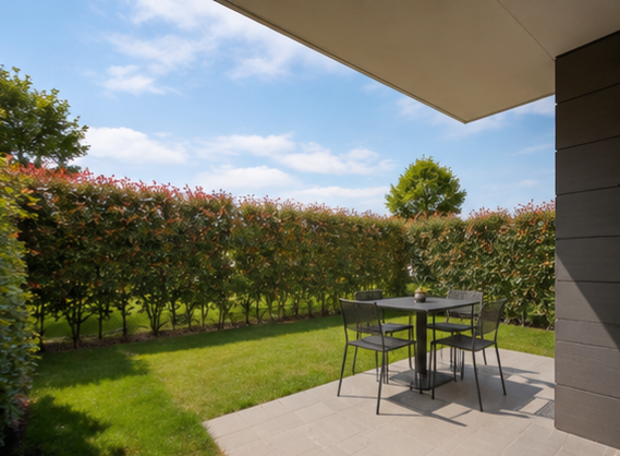 NICHELINO DECOROSO QUADRILOCALE CON GIARDINO+BOX AUTO
