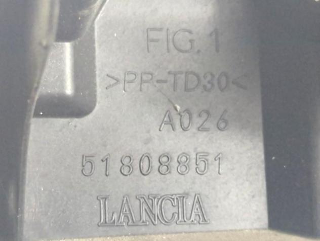 51808851 SUPPORTO PARAURTI POSTERIORE LANCIA DELTA 1.6 D 88KW 6M 5P (2012) RICAMBIO USATO - Foto 6