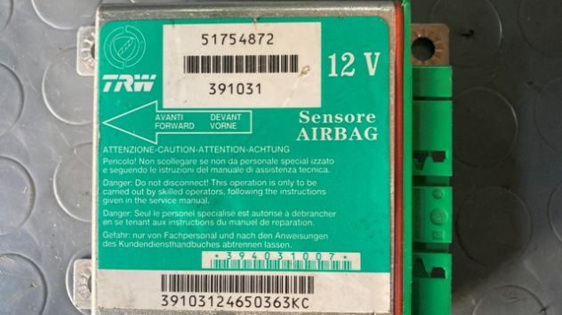 Centralina airbag Fiat Grande Punto del 2006 (51754872) - Foto 2