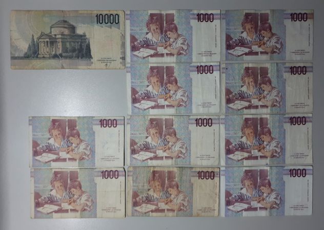 Banconote Lire italiane originali - Foto 2