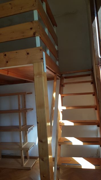 Soppalco in legno massello come nuovo vendesi - Foto 8