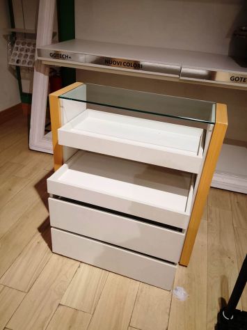 BANCO CASSETTIERA CON CORNICI 20853