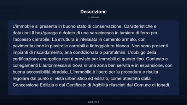 Immobile in asta di 18 m² in vendita a Jonadi - Foto 5