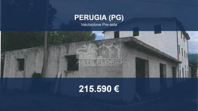 Immobile in asta di 455 m² con più di 5 locali in vendita a Perugia