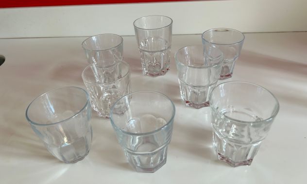 11 bicchieri vetro vintage - Foto 2