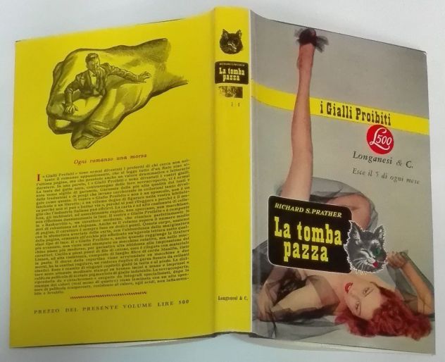 i Gialli Proibiti, La tomba pazza, RICHARD S. PRATHER, Longanesi & C. 1962. - Foto 2