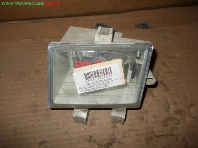 PROIETTORE FENDINEBBIA D. VOLKSWAGEN POLO (6N)  Parti elettriche  Fanaleria  Fendinebbia dx. VOLKSWAGEN - POLO - 01-09-1994 - 01-09-2001