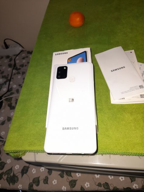 SAMSUNG A21S SMARTF ANDROID BIANCO DUAL SIM NUOVISSIMO