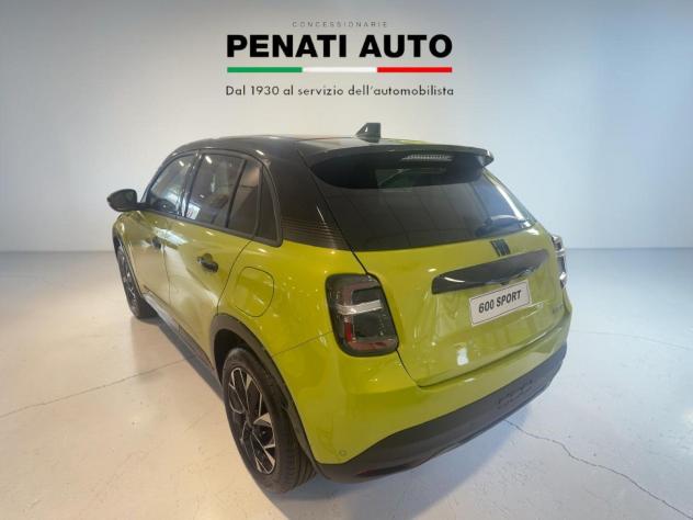 FIAT 600 1.2 Hybrid 145cv Sport Ed Milano Cortina 26 - Foto 6