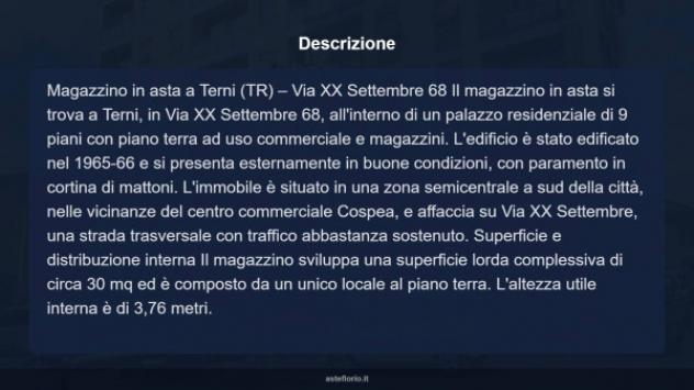 Immobile in asta di 30 m² in vendita a Terni - Foto 7