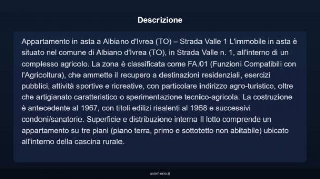 Immobile in asta di 150 m² in vendita a Ivrea - Foto 2