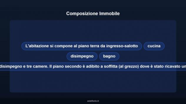 Immobile in asta di 145 m² con più di 5 locali e box auto in vendita a Lestizza - Foto 18