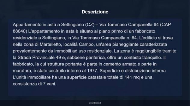 Immobile in asta di 141 m² in vendita a Settingiano - Foto 8