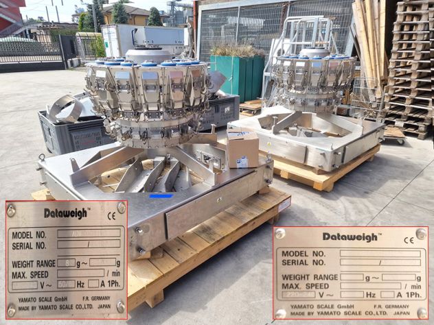 pesatrici multiteste per alimentare usate - Foto 8