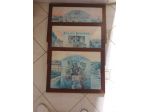 QUADRI SERIGRAFIE ANTICHE 3 PEZZI