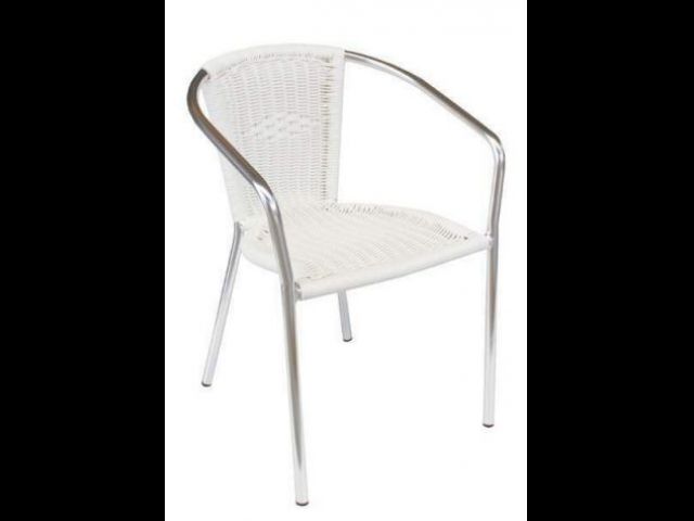 Sedie Udine Per Arredamento Bar Esterno  cod 1002 color bianche nuove